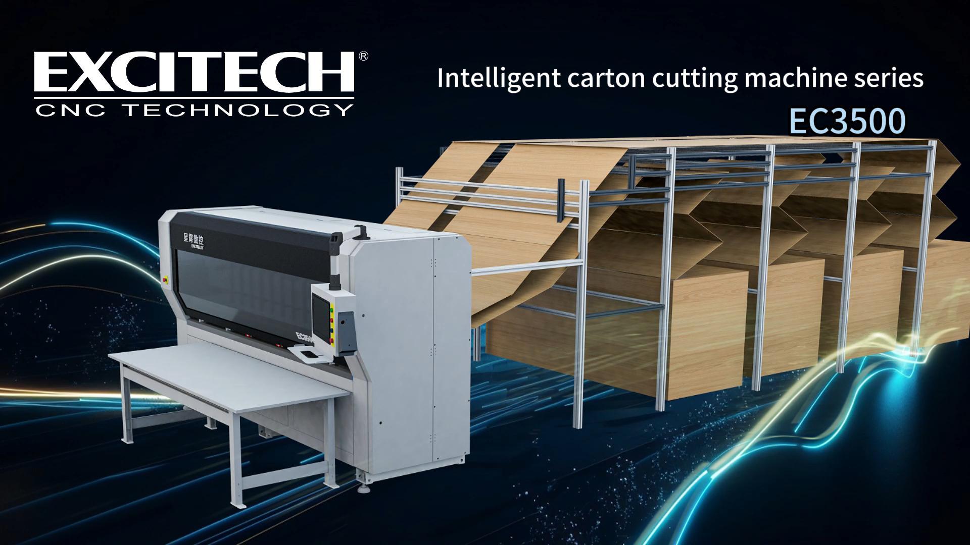 Excitech Cartonbox кесу және орау машинасымен оңай орау және дәл кесу