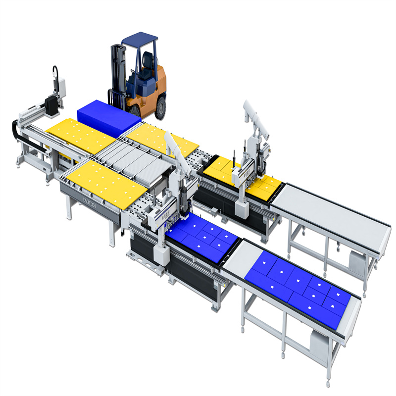 Ағаш өңдеу CNC интеллектуалды жиһаз фабрикасының ұя салу қондырғысы